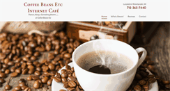 Desktop Screenshot of coffeebeansetc.biz